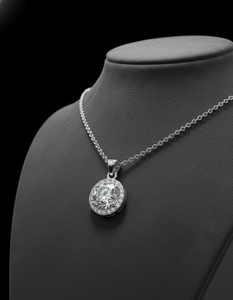 Luxury Forever Symbol Diamond Pendant Necklace <b>Gold</b> Plated for Women Engagement Party Bridal Gift Anniversary Fashion Styling - Product Image 3