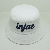 Chapeau Bob en Velours Côtelé Brodé 3D Personnalisé OEM ODM Marque Privée Fabricant Grossiste Faible MOQ Articles de Coiffure