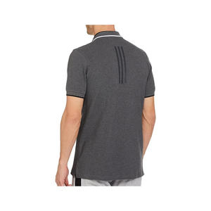 เสื้อโปโลคอปกสีน้ำเงินปักโลโก้ตามสั่ง/เสื้อโปโลผ้าฝ้ายสีขาวคุณภาพสูงสำหรับทุกเพศ/เสื้อโปโลผู้ชายคอปกสีน้ำเงินขายส่ง - Product Image 4