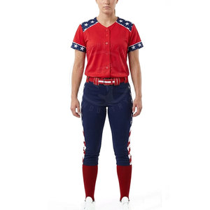 Uniforme de Softbol Profesional para Mujer, Tela de Malla Transpirable, Jersey y Pantalones Cómodos para Club o Escuela - Product Image 2