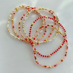 Handmade <b>Beaded</b> <b>Bracelet</b> For Women Daily Wear Wedding Gifting Adjustable Stylish Multicolour Wristband Fashion Jewelry Accessory - Product Image 3