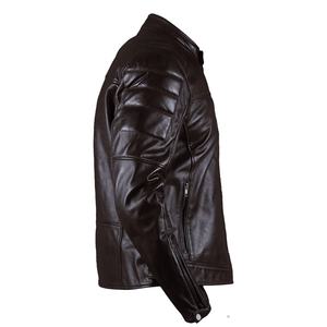 Veste de moto en cuir pour hommes approuvée CE Veste de motard durable pour la sécurité Veste d'équitation de haute qualité - Product Image 2