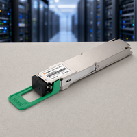 Transceiver 1.6T OSFP 2xFR4 PAM4 double LC 2km InfiniBand XDR pour centre de données IA, personnalisable OEM, compatible NVIDIA