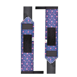 Muñequeras Elásticas de Algodón Resistente con Logotipo Personalizado para Entrenamiento en el Gimnasio, Soporte Ajustable para Muñeca con Presilla para el Pulgar para Hombres y Mujeres - Product Image 4