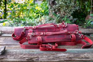 Organisateur de couteaux de chef en cuir personnalisé, protection de luxe, anti-odeur, portable, multifonction, sac de rangement culinaire, ustensiles de cuisine - Product Image 3