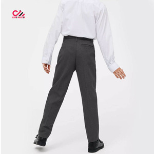 Chemise d'école à col rabattu et boutons de qualité supérieure avec ensemble de pantalon pour adultes et garçons, avec options de personnalisation - Product Image 2