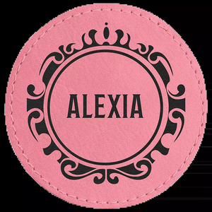 Custom Leather <b>Patches</b> for Hats and <b>Jackets</b> Embossed Debossed Logo High Quality Durable Apparel Branding Labels - Product Image 5
