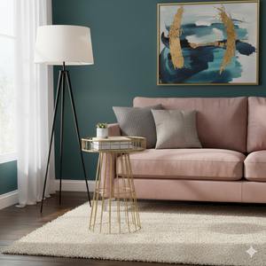 Elegante Juego de Mesas de Centro Modernas con Estructura de Acero Inoxidable que Ahorra Espacio para Uso Doméstico y Comercial - Product Image 3