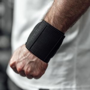 Soporte de Muñeca Negro Sólido, Vendaje de Compresión para Muñeca, Accesorios Profesionales de Gimnasio para Estabilidad en Levantamiento de Pesas, OEM - Product Image 2