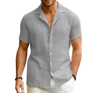 Camiseta Polo para Hombre, Elástica, Manga Corta, Cuello Casual, para Verano, Deportes al Aire Libre, Uso Diario, Color Granate, Suave y Elegante - Product Image 6