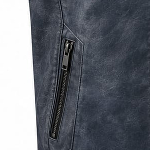 Veste en cuir vintage pour homme, sans manches, style motard, fabricant OEM personnalisé, fournisseur en gros - Product Image 5