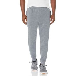 Pantalon de survêtement homme OEM en gros, personnalisé, haute élasticité, mi-hauteur, respirant, léger, en coton, pour l'automne, décontracté - Product Image 1