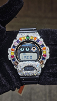 Montre de luxe pour homme G SHO Quartz ETA automatique mécanique VVS Moissanite numérique style affaires Hip Hop Iced 40mm Métal 3Bar Starspire