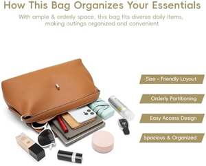 ผู้ผลิตกระเป๋าถือหนังแท้สำหรับผู้หญิงแบบ OEM ขายส่ง - Product Image 6