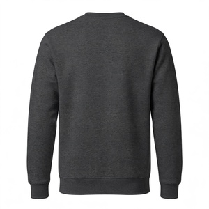 Dark Grey Heavyweight Crew neck Circuit <b>Board</b> Graphic <b>Mountain</b> Print Street wear Fashion Pullover Winter Fleece - Product Image 2