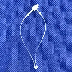 Best <b>Price</b> High Quality Fastener V-Lox 7 inch Eco-Friendly Nylon Plastic Hang <b>Tags</b> for Packaging Bag Shoes - Product Image 2