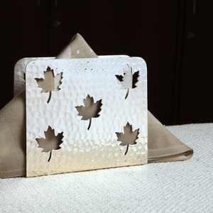 Porte-serviettes en argent plaqué - Product Image 1