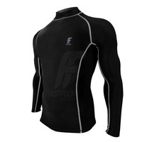 Vêtements de sport à manches longues en tissu respirant, couleur personnalisée, légers, de qualité supérieure, rashguard pour adultes, entraînement