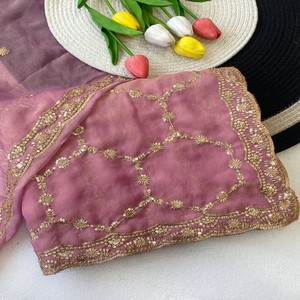 Vastra Cottage NC ผ้าชีฟองมอส, สำหรับตกแต่งด้วยลำดับที่ซับซ้อนและขอบที่ตัดเป็นขอบหยัก - Product Image 4