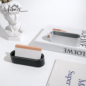 Porta Tarjetas de Visita Metálico Moderno, Minimalista, Soporte de Escritorio para Tarjetas, Organizador de Tarjetas de Visita para Oficina, Exhibidor de Tarjetas de Sobremesa - Product Image 3