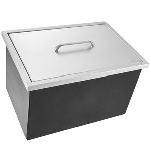 Frigorifero Portatile Commerciale in Acciaio Inossidabile da 40 Litri (20"L x 14"W x 12"H) - Perfetto per Cucine Esterne, Bar del Ghiaccio, Regalo Ideale - Product Image 1