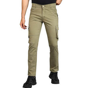 Casual Working Low MOQ Men Cotton Made <b>Trousers</b> High Waist Straight Outdoor Wear Men's Pant <b>Trouser</b> Dyed Polyester Men's Pants - Product Image 1