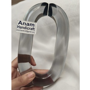 Adornos de Pared de Cadena Acrílica Modernos Personalizados, Hechos a Mano, Adornos Colgantes de Resina Modernos para Decoración del Hogar, Listos para el Festival Diwali - Product Image 1