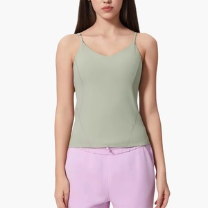 Camiseta sin mangas halter lavada de talla grande para mujer, reversible, ecológica, transpirable, de secado rápido, de elastano/poliéster, para fitness, deportes y gimnasio. - Product Image 2