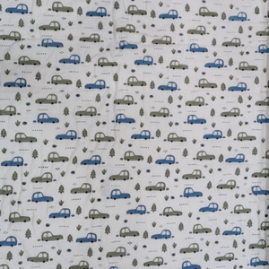 Premium Artisan Designed Baby Quilt Floral Printed Indian Block Super Soft Pure Cotton Hypoallergenic Skin Friendly Sustainable - Product Image 3