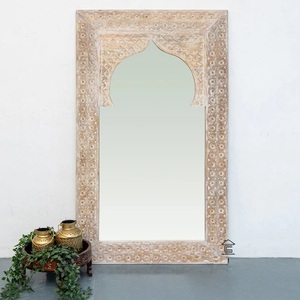 Contemporary Wall <b>Mirror</b> for Modern Interiors Moroccan Inspired <b>Frame</b> Design with Premium Statement Charm - Product Image 1