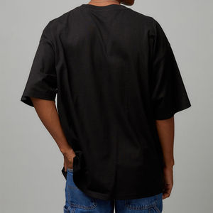 เสื้อยืดโอเวอร์ไซส์ทรงบ็อกซี่ แขนสั้น ผ้าฝ้าย 100% 220 กรัม แห้งเร็ว คุณภาพพรีเมียม ป้องกันรอยยับ สำหรับผู้ชาย ขายส่ง - Product Image 3