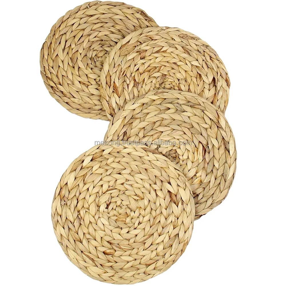 Wholesale High Quality Material Spinning Raw Dried Rope Twisted Water Hyacinth From Vietnam