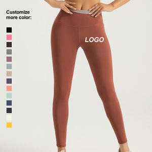 Leggings de sport taille haute pour femmes, doux, confortables et extensibles, pour l'entraînement et la gym, fabriqués par un fabricant de vêtements de performance pour femmes, avec technologie anti-humidité. - Product Image 5