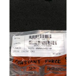 Lote de 3 Resortes de Fuerza Constante V25-000045-0, 180997 - Equipos y Piezas de Semiconductores de Confianza de Tradicción Global - Product Image 5