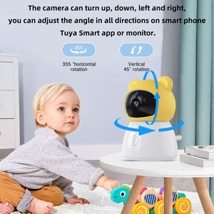 Cámara de Seguridad WiFi Inteligente Tuya para Bebés y Mascotas, con Visión Nocturna Infrarroja, Detección de Movimiento, Audio Bidireccional e Intercomunicador - Product Image 4