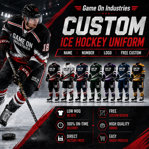 Made In Pakistan Full Sleeve New Trendy Custom Made Team Wear Premium Quality Sublimated Ice Hockey Jersey and Pants Sets - Product Image 1