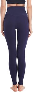 Premium Women's Knee-Length Yoga <b>Leggings</b> Soft Stretch High Waist Fitness Running Workout Sportswear Casual Anti-Bacterial - Product Image 3