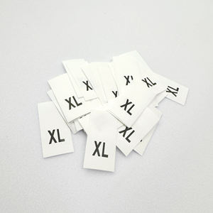 Etiquetas personalizadas para ropa de cuello trasero | Etiquetas autoadhesivas de talla XS a XXXL para camisas, prendas de vestir y ropa de moda - Product Image 5