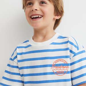 Ropa de Verano al por Mayor para Niños, Camiseta de Algodón de Manga Corta para Niños con Pantalones Cortos, Conjunto de Ropa de Verano para Gemelos - Product Image 2