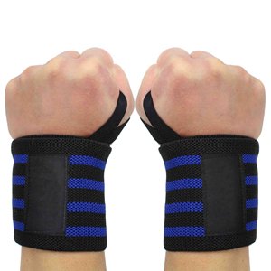 Custom Adjustable Body Building Gym Fitness Wristband <b>Training</b> Support Straps Belt Workout <b>Weight</b> Lifting Wrist Wraps - Product Image 2
