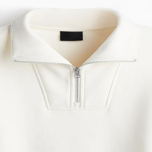 Sweat-shirt polaire pour homme à col montant zippé, décontracté, chaud, respirant, idéal pour le sport et les activités de plein air, haute qualité - Product Image 2