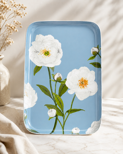 Durable Rectangle Iron American Style Everyday Use Serving Tray From Uttar Pradesh Model 123 <b>by</b> QMRF HANDICRAFTS - Product Image 3