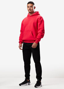 Custom Mens <b>Hoodie</b> Wholesale with <b>600gsm</b> Heavyweight <b>Hoodie</b> Drop Shoulder Fit for US Brands - Product Image 5