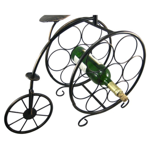 Estante para vinos apilable de 3 niveles de metal negro, con capacidad para 12 botellas, organizador de almacenamiento de vino para encimera de cocina, hogar y bar. - Product Image 4