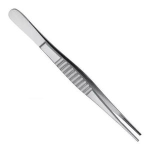 Pinzas quirúrgicas rectas TC DeBakey para tejido, pinzas de pulgar de 15 cm, pinza vascular no traumática de 1.5 mm de acero inoxidable - Product Image 5