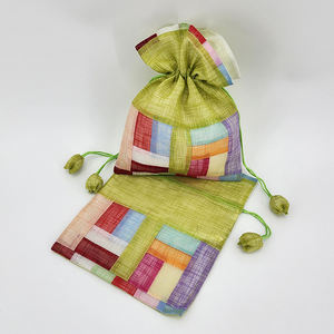 [Goyu] Bolsa de Regalo Coreana Tradicional con Cordón y Bordado, Reutilizable, de Poliéster, para Joyería y Recuerdos - Product Image 1