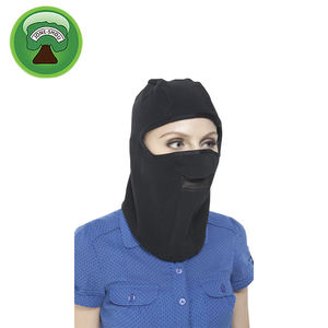 Cache-cou unisexe en nylon noir pour masque de ski sportif - Product Image 4