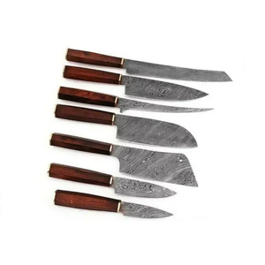 Kitchen <b>Knife</b> <b>Set</b> Stainless Steel Professional Chef <b>Knife</b> <b>Set</b> with <b>Sharp</b> Blade and Sheet Handle - Product Image 2