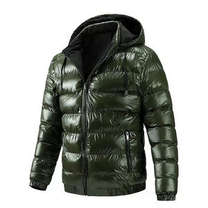 Men’s Casual Winter Puffer Jacket Soft Lined Quilted Coat with Thermal Insulation for Everyday Wear - Product Image 1