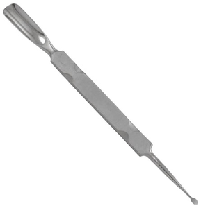 Smooth Line Heavy Duty Stainless Steel Cuticle Pusher <b>Tool</b> For <b>Nail</b> Cleaning Manicure Pedicure And Beauty Care - Product Image 1